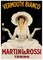 Vermouth Bianco by Marcello Dudovich - Vintage Italian Art Print for Sale